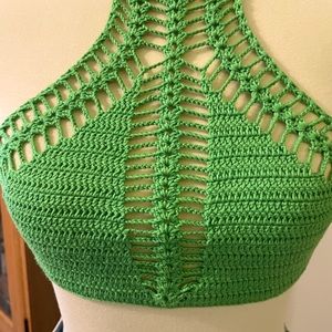 Bikini Crochet handmade tank top size l,xl
